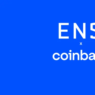 ENS domain change integration service on Coinbase officially 